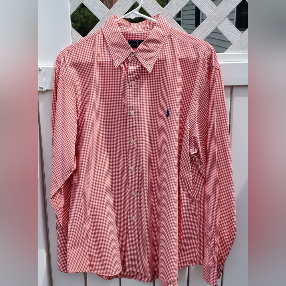🧡🤍💙🆕️Ralph Lauren button down